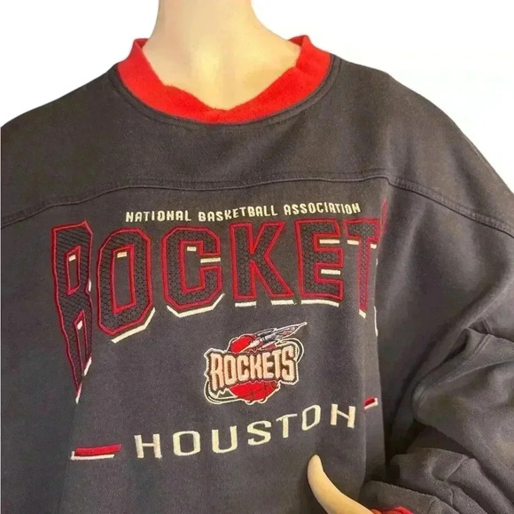 00’ Houston Rockets Size XL Vintage Sweater. - Picture 2 of 11